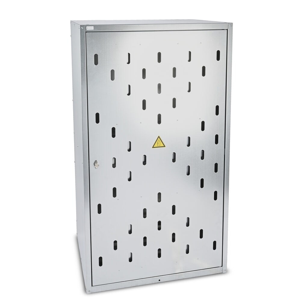 Imagen del producto: HEMMDAL armario para botellas de gas, HxAxF 1.500 x 840 x 690 mm, 1 puerta