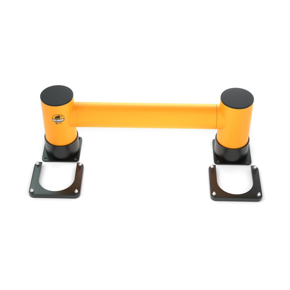 Número de imagen del producto 4: Placa de montaje para A.M.P.E.R.E. Barra de protección contra impactos Rack Mammut®, HxAxF 25 mm x 240 mm x 220 mm