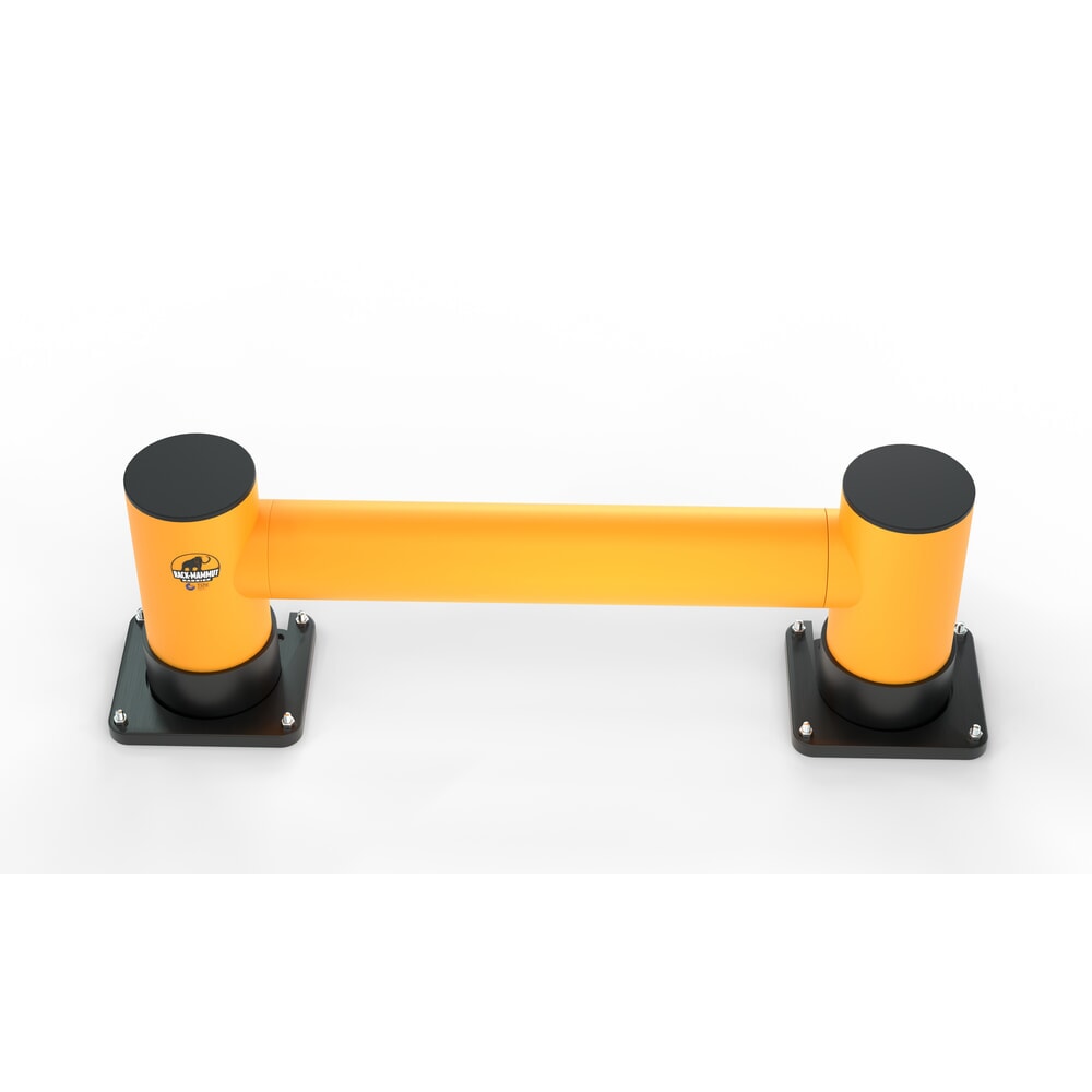 Número de imagen del producto 5: Placa de montaje para A.M.P.E.R.E. Barra de protección contra impactos Rack Mammut®, HxAxF 25 mm x 240 mm x 220 mm