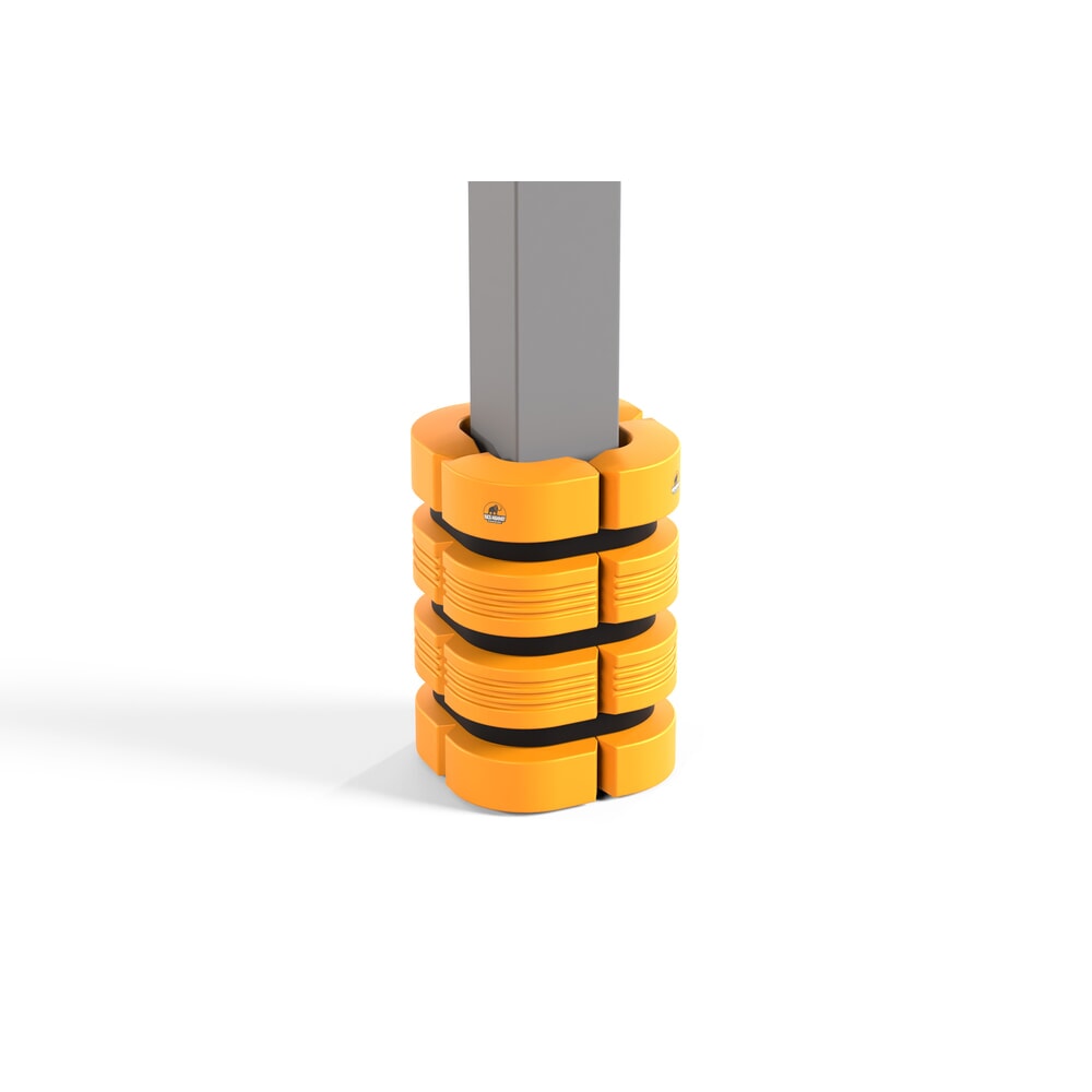 Número de imagen del producto 2: A.M.P.E.R.E. Protector anticolisión de columna Universal Rack Mammut® Supreme, ampliable, altura 1.100 mm, para dimensiones de columna 200-250 mm
