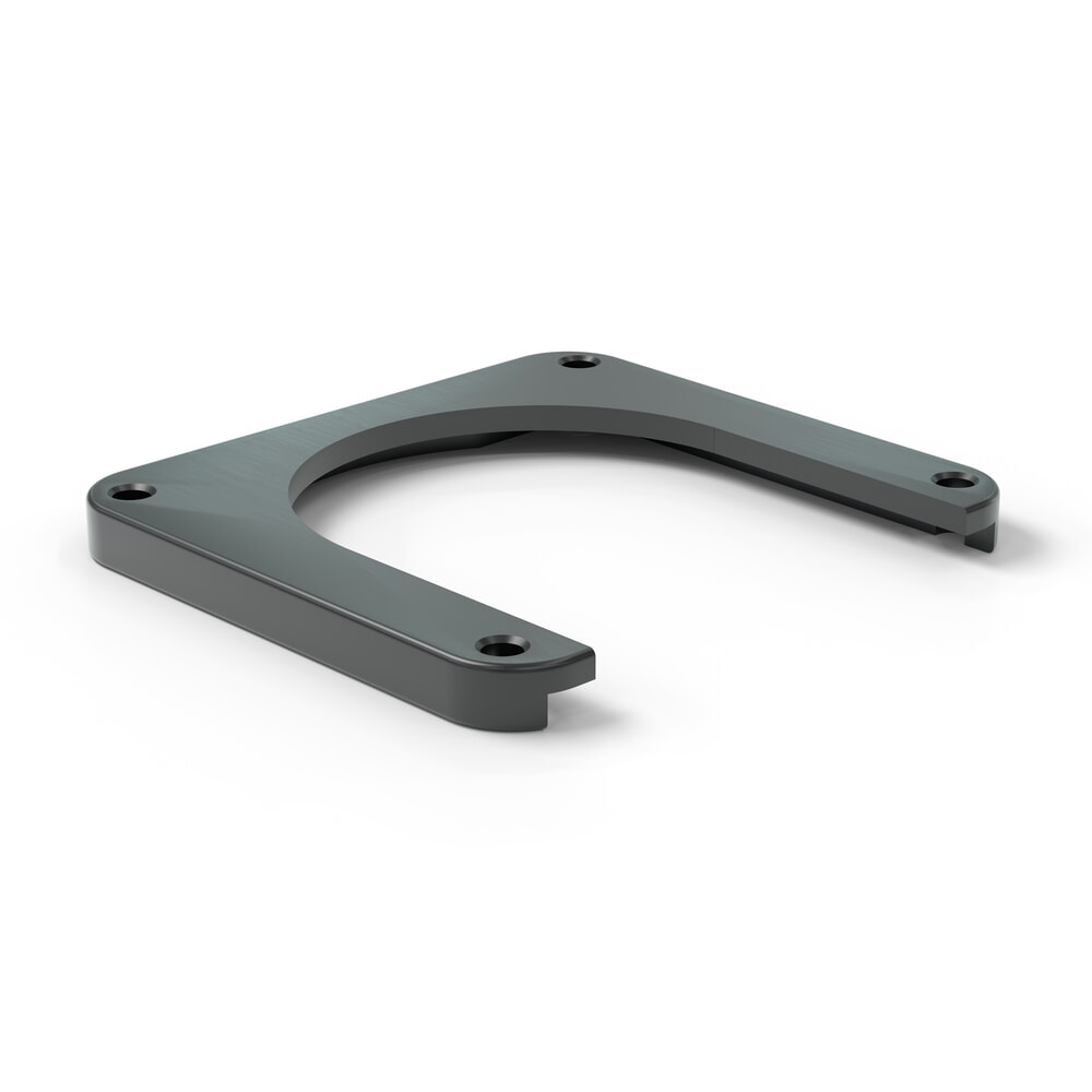 Imagen del producto: Placa de montaje para A.M.P.E.R.E. Barra de protección contra impactos Rack Mammut®, HxAxF 25 mm x 240 mm x 220 mm
