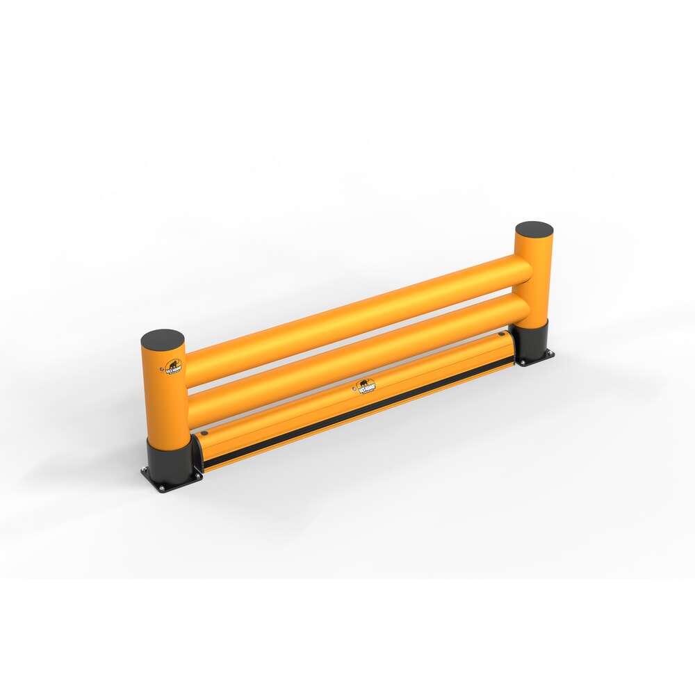 Imagen del producto: A.M.P.E.R.E. Barra de protección contra impactos Rack Mammut® Extra, con barrera de suelo, ejecución doble, longitud 2,00 m