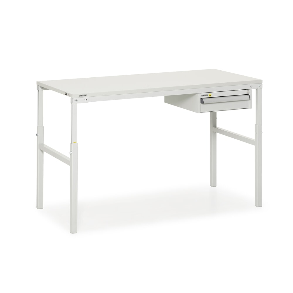 Número de imagen del producto 3: Mesa de trabajo TRESTON, básica ajustable en altura, CC 150 kg, LxA 700 x 500 mm