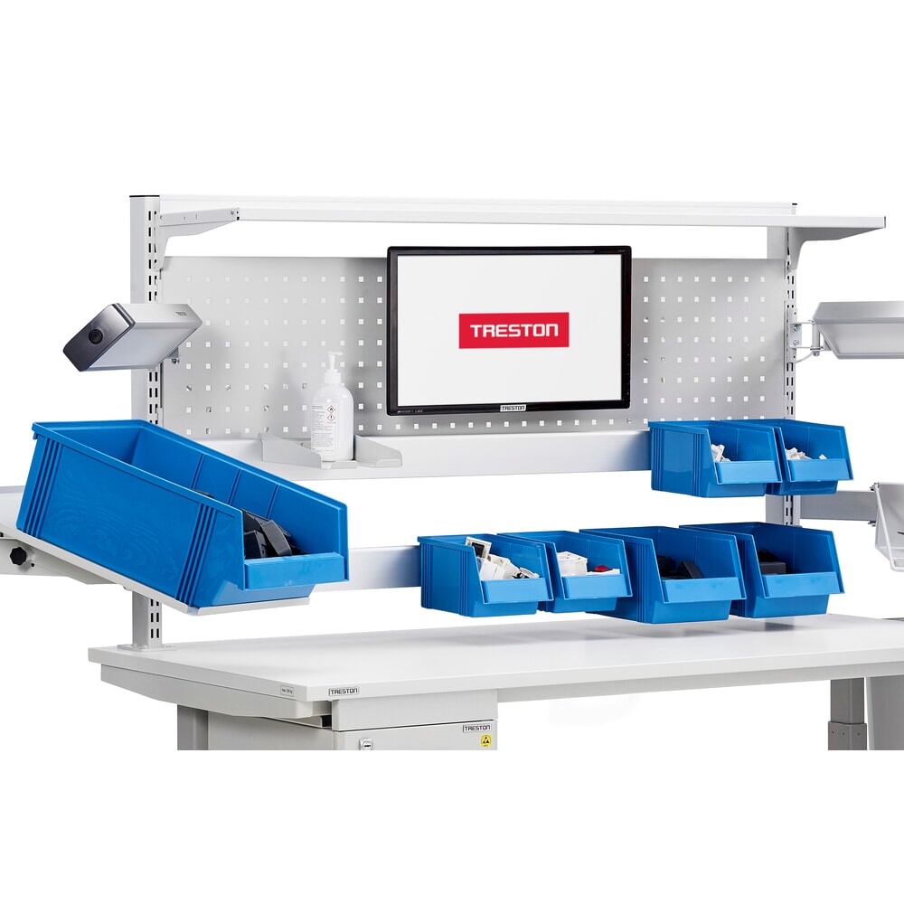 Número de imagen del producto 3: Soporte para pantalla para la mesa de trabajo TRESTON TED, CC 7 kg, longitud de brazo 2x 200 mm