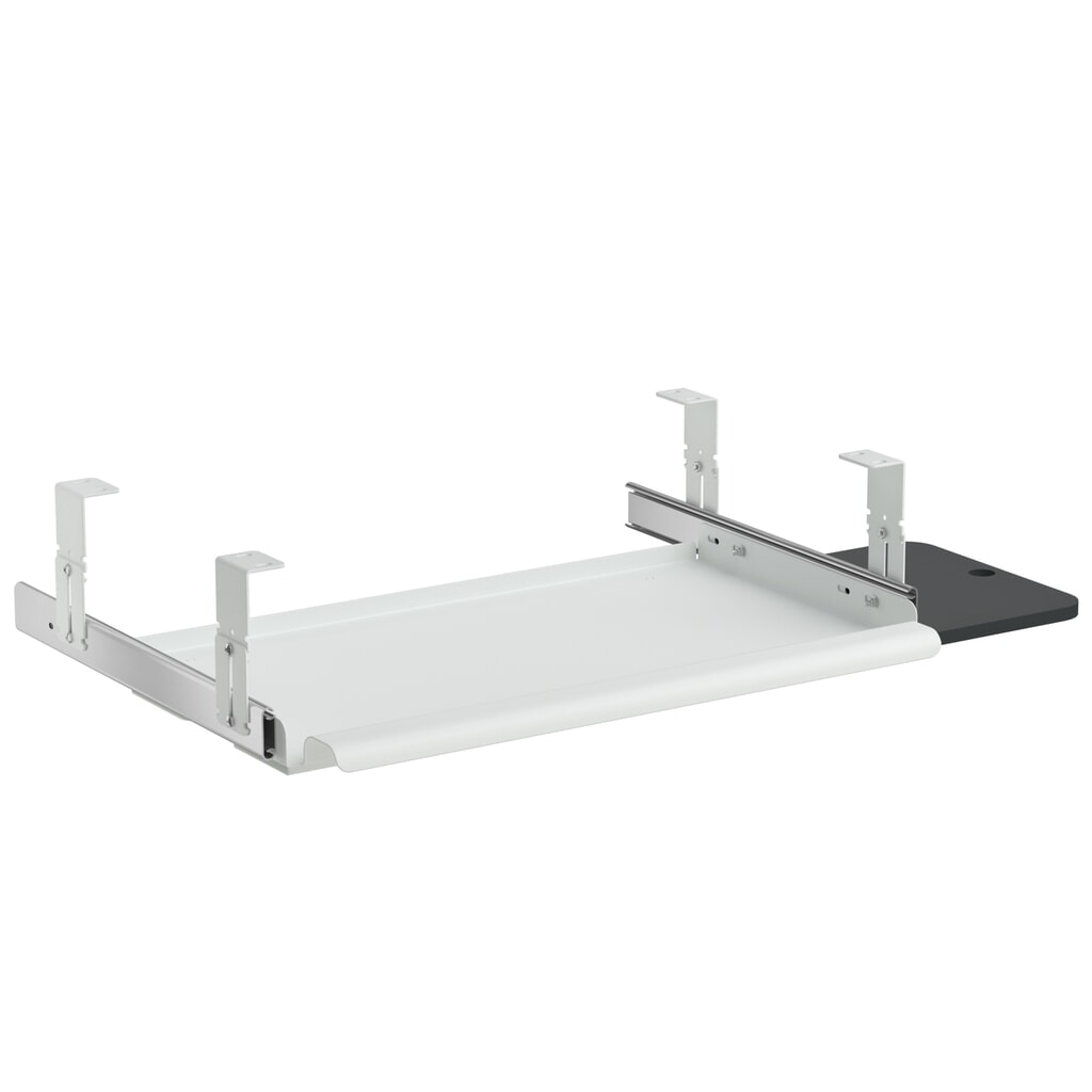 Extensión de teclado con ESD para mesas de trabajo, ancho x profundidad 500 x 250 mm Imagen del producto: Extensión de teclado con ESD para mesas de trabajo, ancho x profundidad 500 x 250 mm