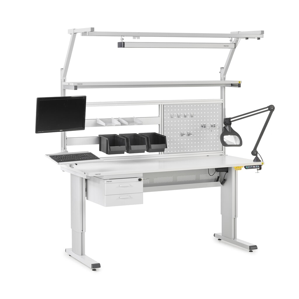 estante inferior para banco de trabajo TRESTON, tipo WB, ancho 1.000 mm Número de imagen del producto 5: estante inferior para banco de trabajo TRESTON, tipo WB, ancho 1.000 mm