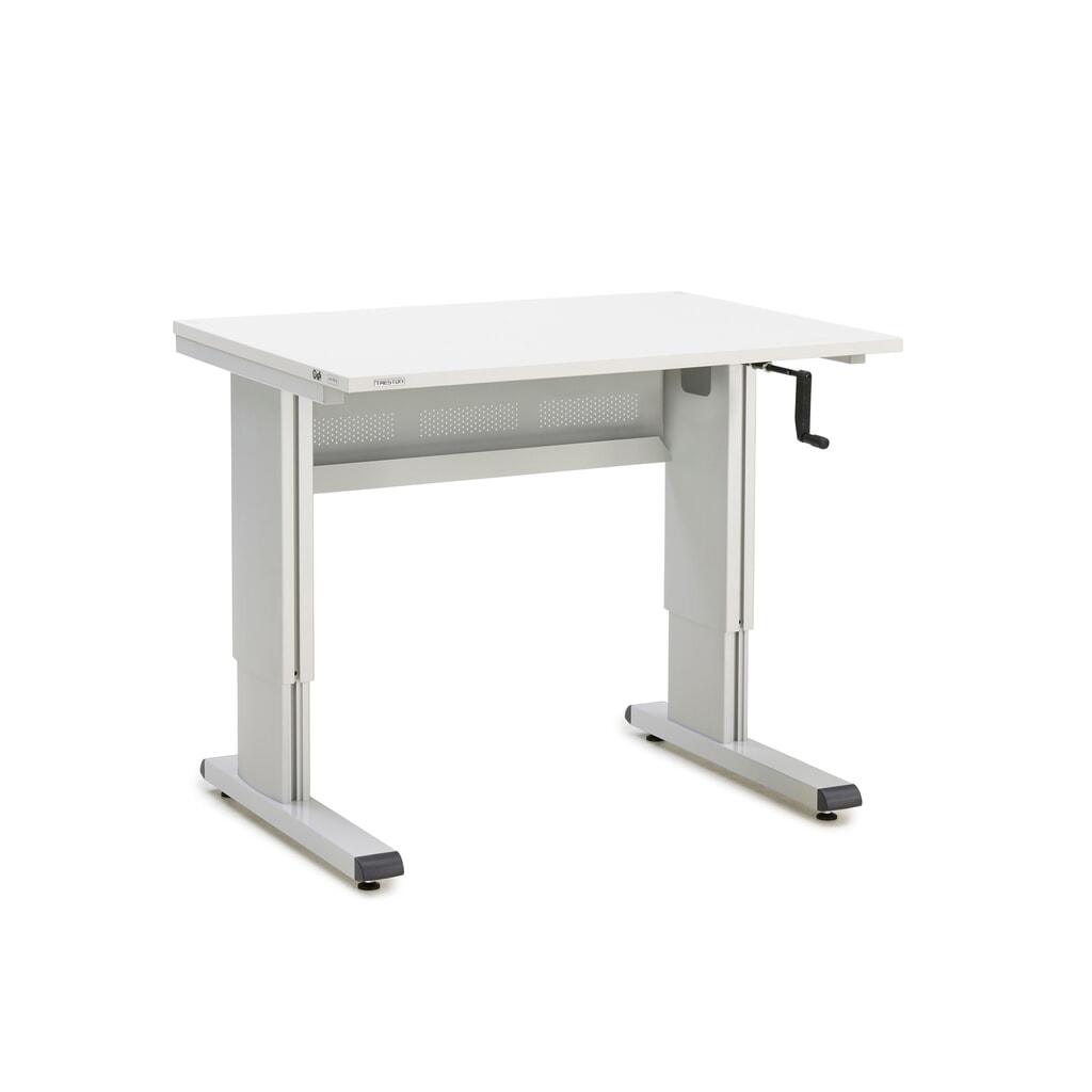 Imagen del producto: Banco de trabajo TRESTON, tipo WB, altura de construcción regulable, manivela, ancho An x F 1.073 x 800 mm