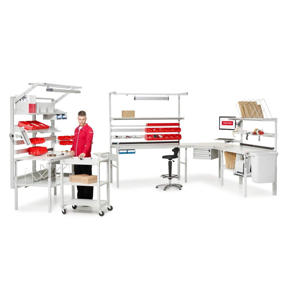 Número de imagen del producto 3: Brazo giratorio de panel plano para Workbench TRESTON, tipo WB