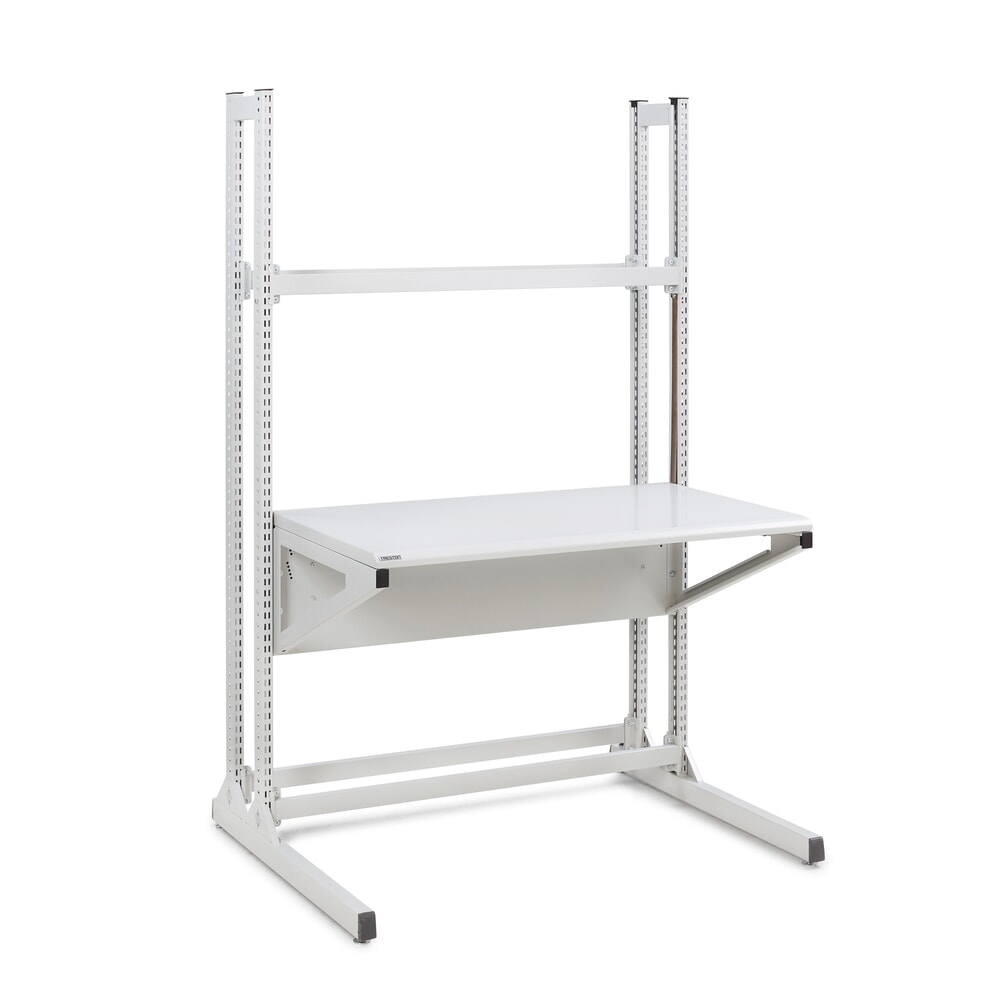 Imagen del producto: Mesa de trabajo TRESTON Quick Edge, ajustable en altura a mano, An x Fo 1.150 x 700 mm