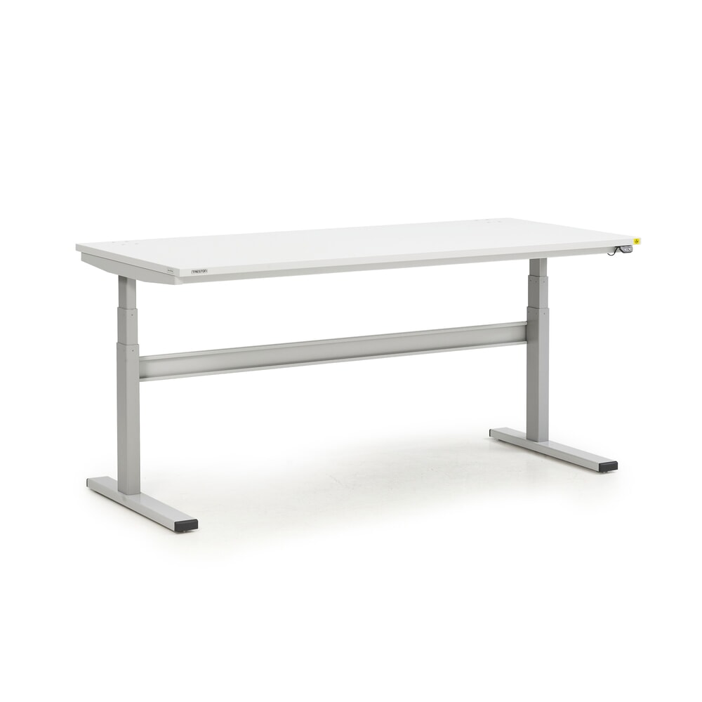 Imagen del producto: Mesa de trabajo TRESTON TED ESD, ajuste en altura eléctrico, H x A x F 630-1.270 x 1.800 x 800 mm