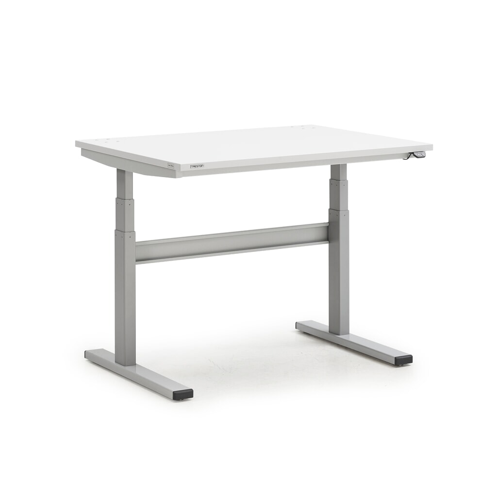 Imagen del producto: Mesa de trabajo TRESTON TED, ajuste en altura eléctrico, H x A x F 630-1.270 x 1.100 x 800 mm