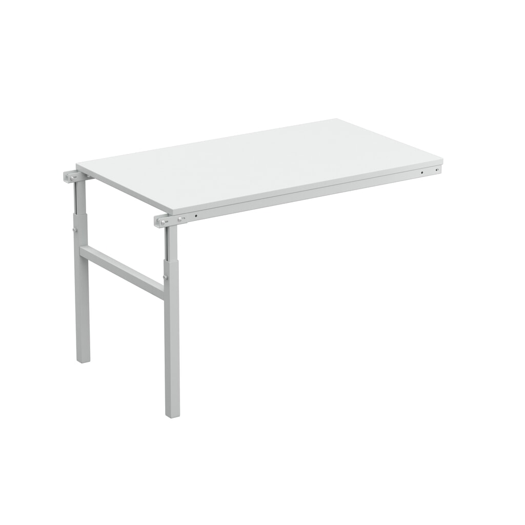 Imagen del producto: Extensión de mesa para sistemas de puesto de trabajo, de altura ajustable, carga 150 kg, L x An 1.200 x 700 mm