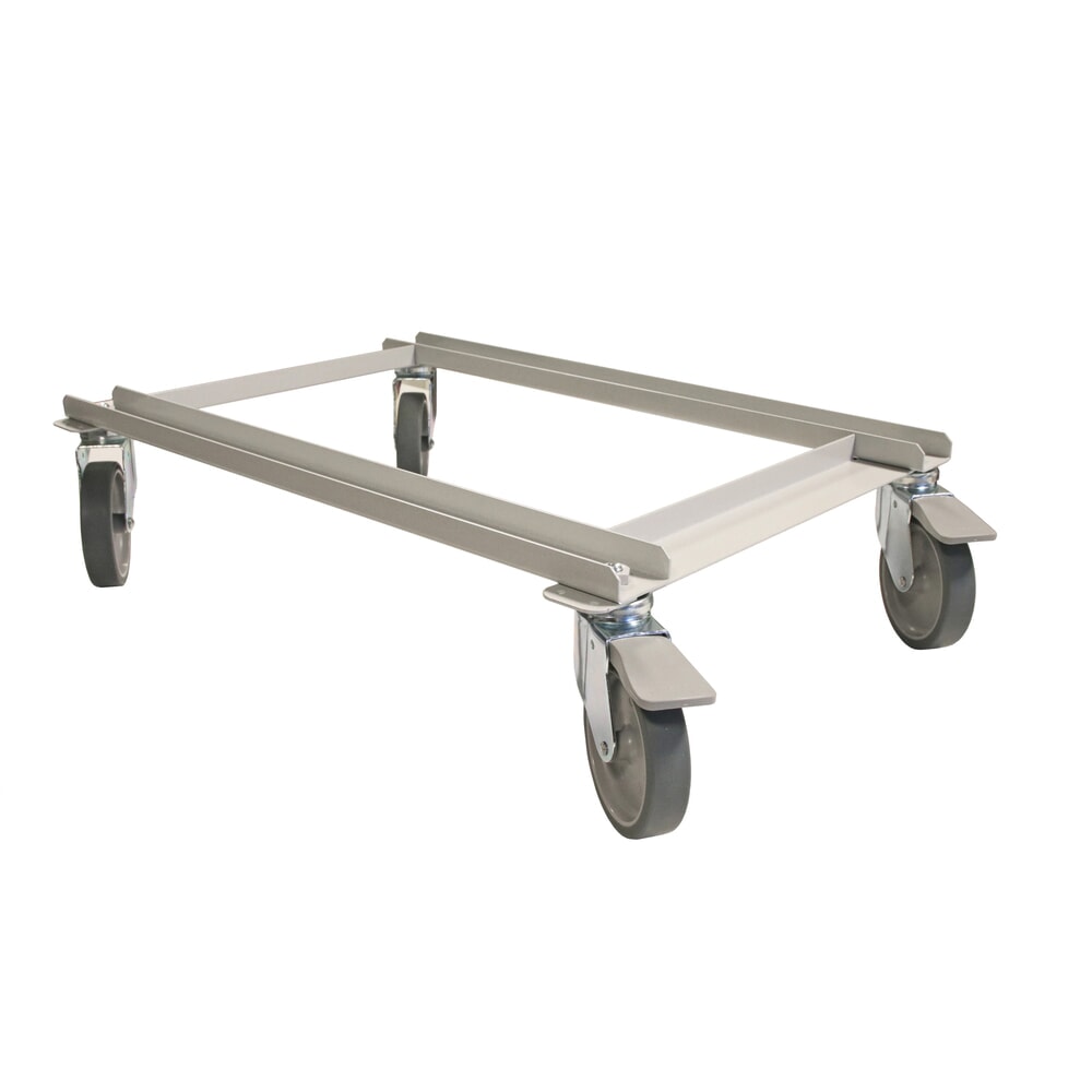 Imagen del producto: Kit de ruedas para módulo de cajones 870 x 605 x 410 mm, 4 ruedas, 2 con freno