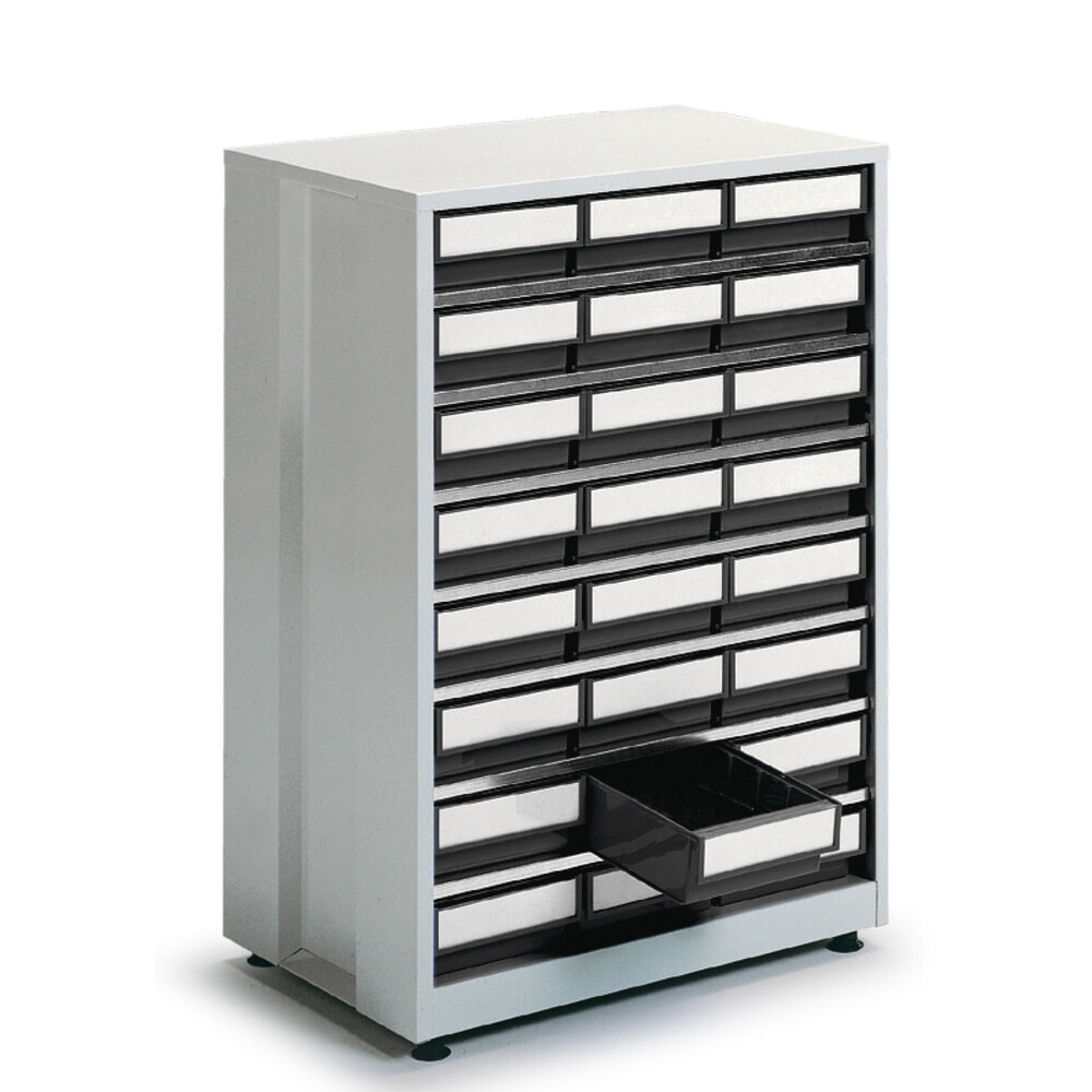 Imagen del producto: Módulo de cajones, 24 cajones, gris