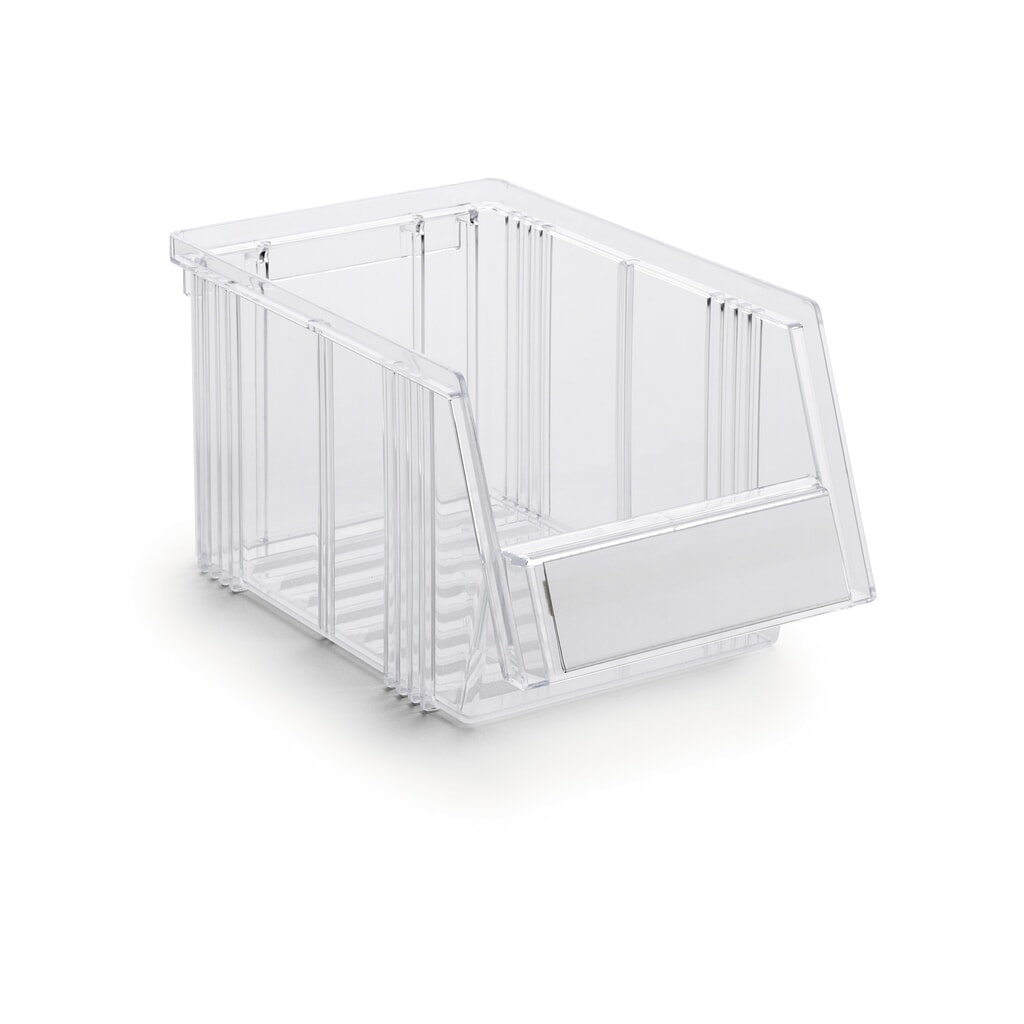 Imagen del producto: Cajas de almacenamiento visibles TRESTON, transparentes, HxAxF 130 x 149 x 250 mm