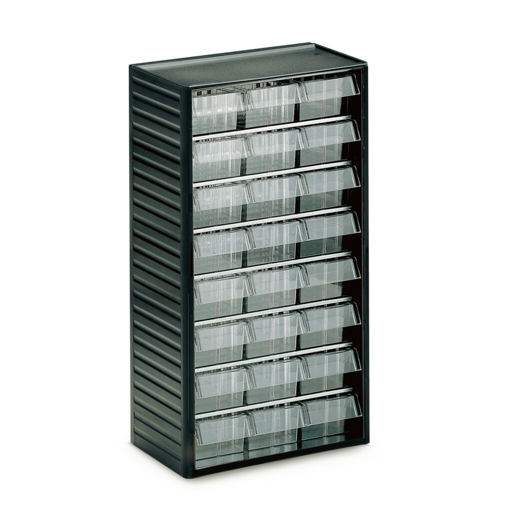 Imagen del producto: Módulo para piezas pequeñas, altura 550 mm, 24 cajones, anchura 92 mm