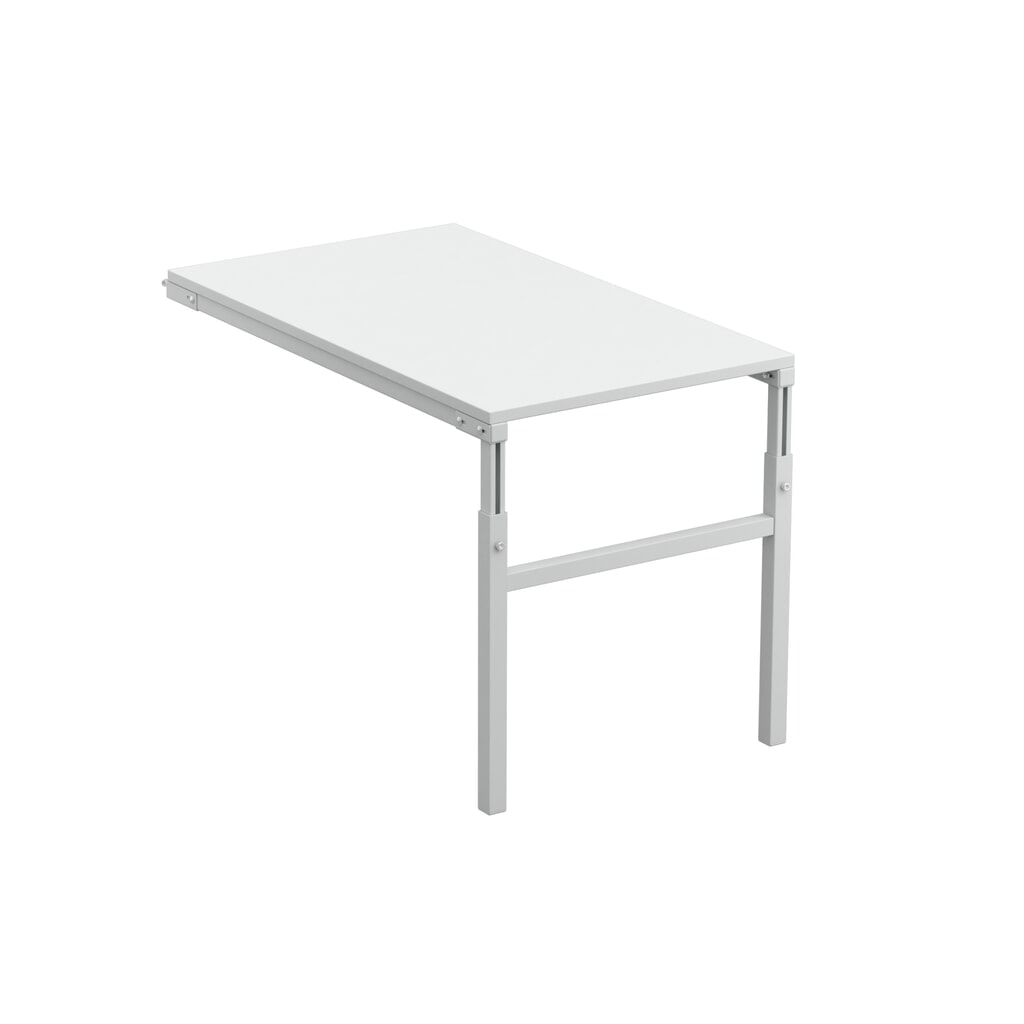 Imagen del producto: Ángulo de extensión de mesa para sistemas de puesto de trabajo, de altura ajustable, carga 150 kg, L x An 1.000 x 500 mm