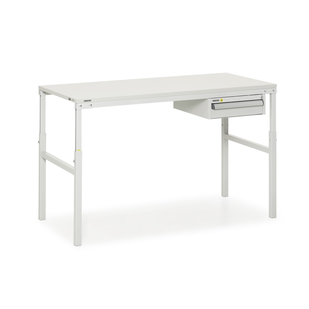 Mesa de trabajo TRESTON, básica ajustable en altura, CC 300 kg, LxA 1.500 x 700 mm Número de imagen del producto 7: Mesa de trabajo TRESTON, básica ajustable en altura, CC 300 kg, LxA 1.500 x 700 mm