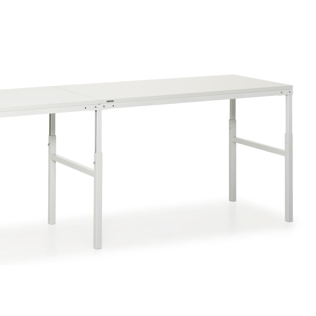 Número de imagen del producto 3: Extensión de mesa para sistemas de puesto de trabajo, de altura ajustable, carga 150 kg, L x An 1.500 x 700 mm