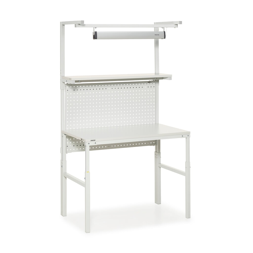 Número de imagen del producto 5: Placa perforada para sistemas de puesto de trabajo ergonómicos, para anchura de 1.200 mm