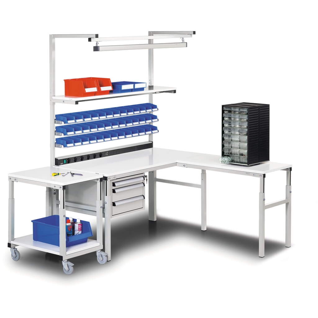 Módulo para piezas pequeñas, altura 550 mm, 60 cajones Número de imagen del producto 5: Módulo para piezas pequeñas, altura 550 mm, 60 cajones