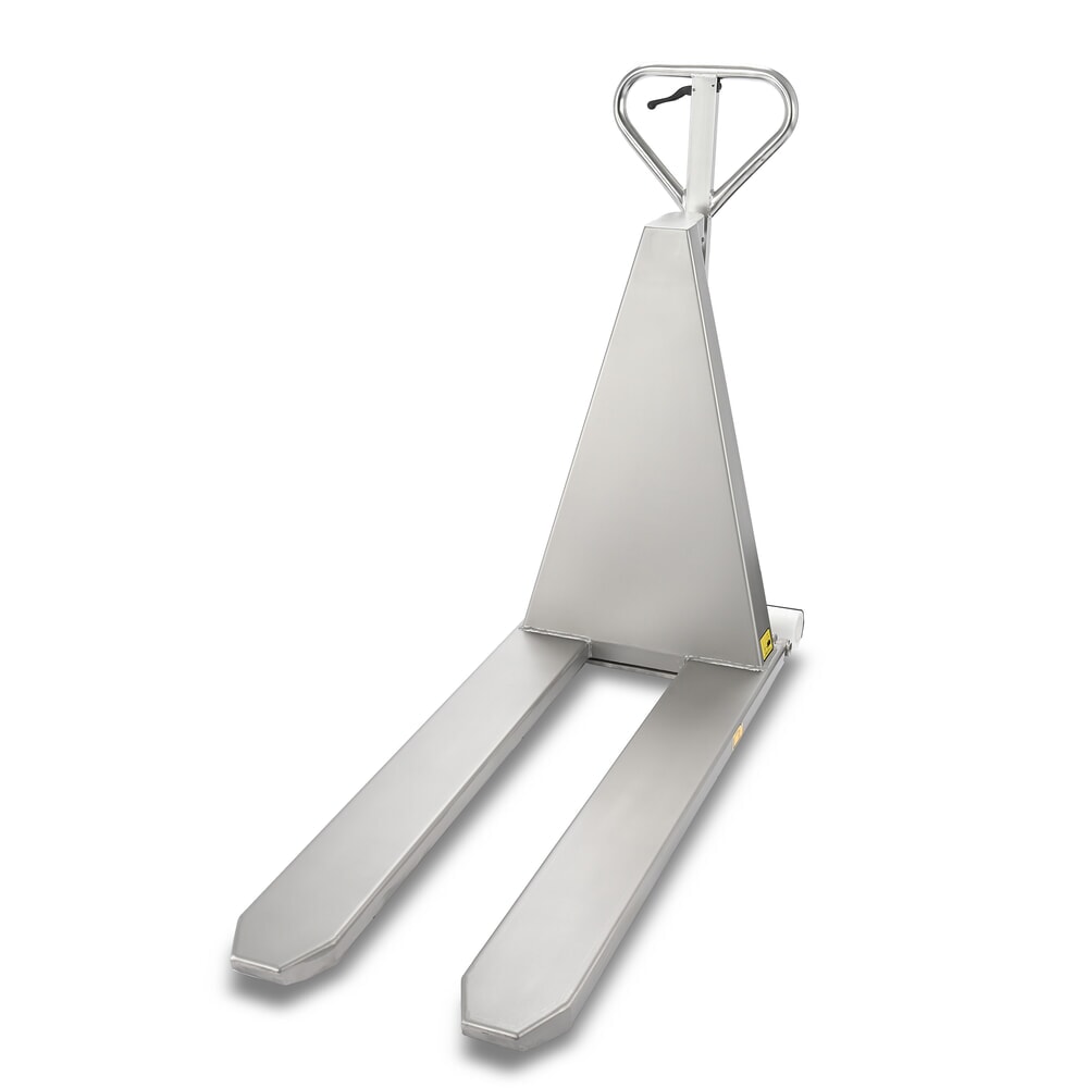 Número de imagen del producto 2: Transpaleta de tijera de acero inoxidable Ameise® PTM 1.0 Scissor INOX, capacidad de carga 1000 kg, longitud de horquilla 1200 mm, nailon