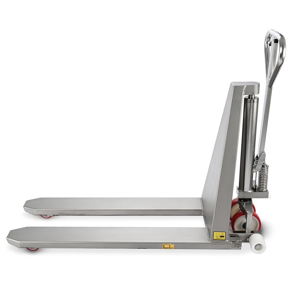 Número de imagen del producto 5: Transpaleta de tijera de acero inoxidable Ameise® PTM 1.0 Scissor INOX, capacidad de carga 1000 kg, longitud de horquilla 1200 mm, nailon