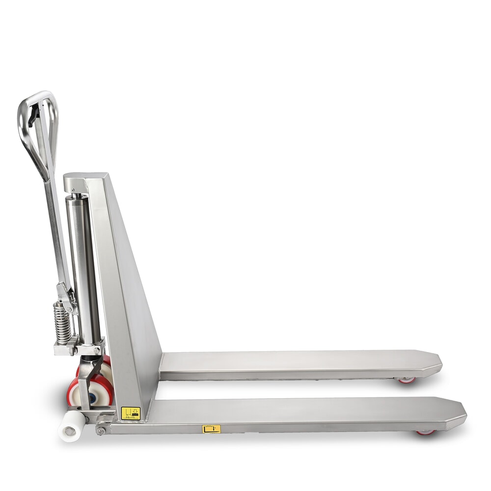 Número de imagen del producto 9: Transpaleta de tijera de acero inoxidable Ameise® PTM 1.0 Scissor INOX, capacidad de carga 1000 kg, longitud de horquilla 1200 mm, nailon