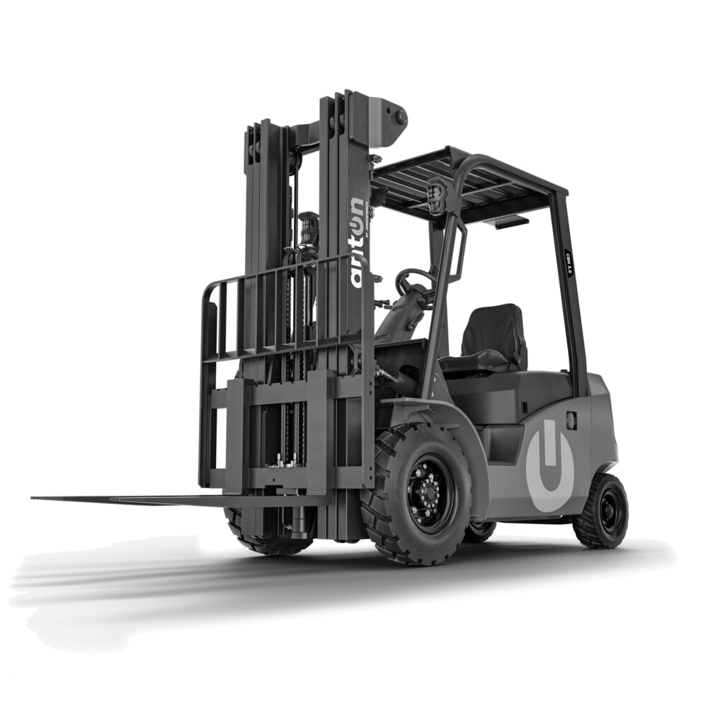 Imagen del producto: AntOn by Jungheinrich apilador eléctrico CBH 3.5 con mástil de elevación telescópico doble, altura de elevación 3.300 mm, capacidad de carga 3.500 kg, incluido cargador externo de 80 V, 60 A, CEE, 4 polos