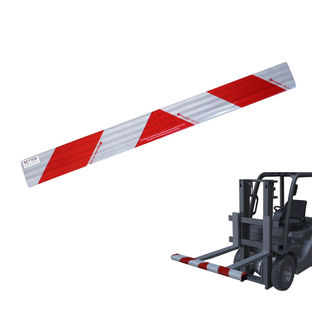 Imagen del producto: VETTER barra|viga de advertencia con imanes, H x An x F 80x800x40 mm