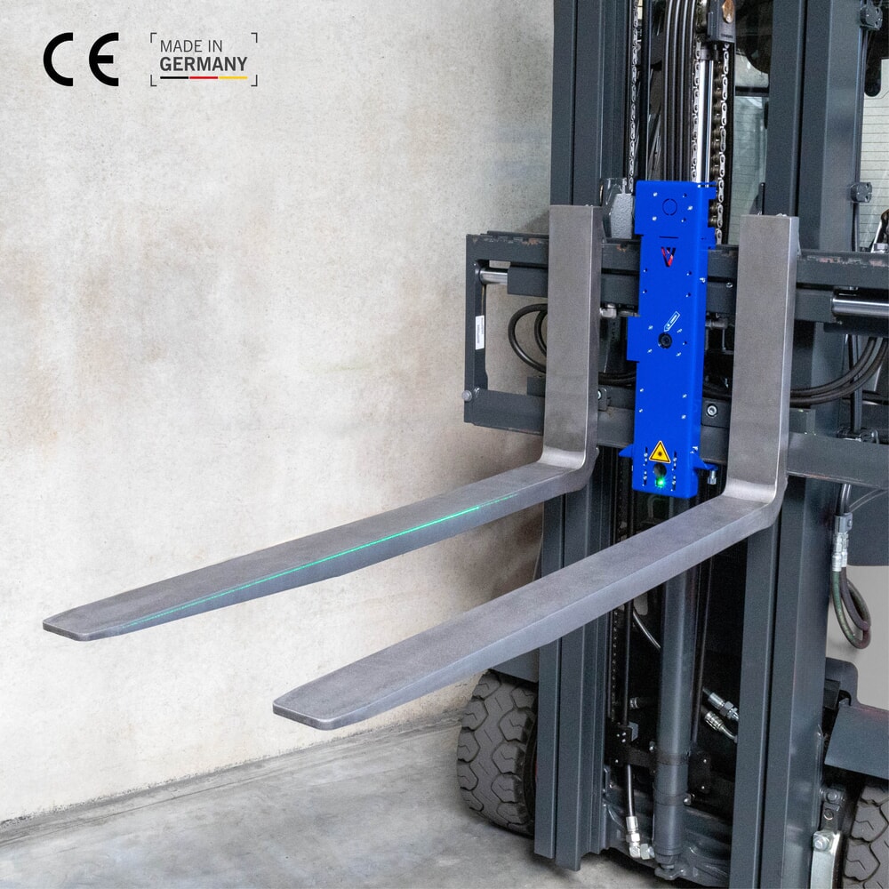 Número de imagen del producto 7: LIZZARD Premium de VETTER®, sistema de guiado de horquillas con láser y cámara, ISO 2A