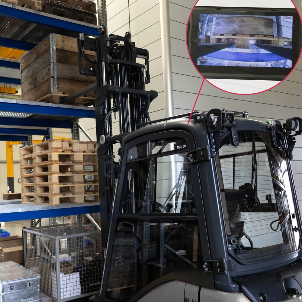 Número de imagen del producto 5: LIZZARD Cam de VETTER®, sistema de guiado de horquillas con cámara, ISO 3A