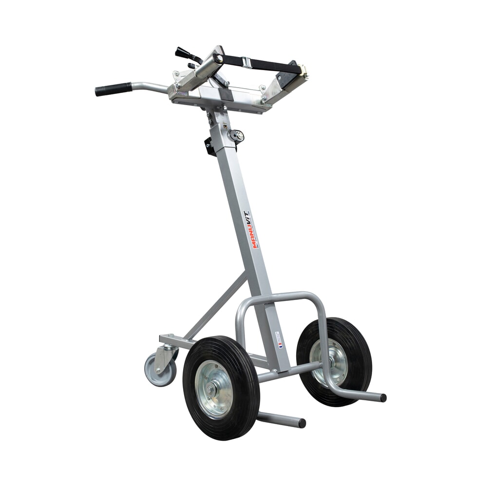 Número de imagen del producto 1: Manuvit carro portabombonas de gas con torno, mordazas de sujeción automáticas, capacidad de carga 150 kg, diámetro de botella hasta 300 mm