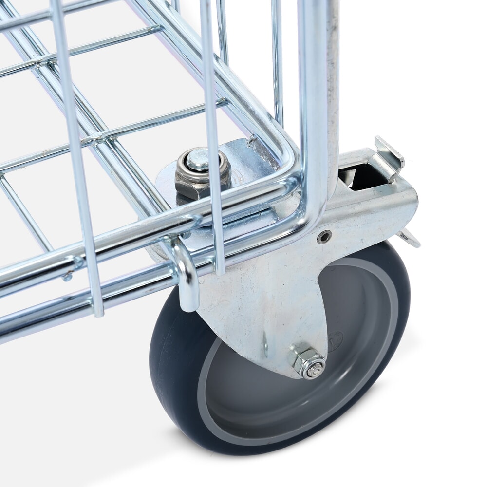 Número de imagen del producto 2: Contenedor rodante HEMMDAL con 4 ruedas directrices, H x A x F 735 x 630 x 830 mm, CC 60 kg