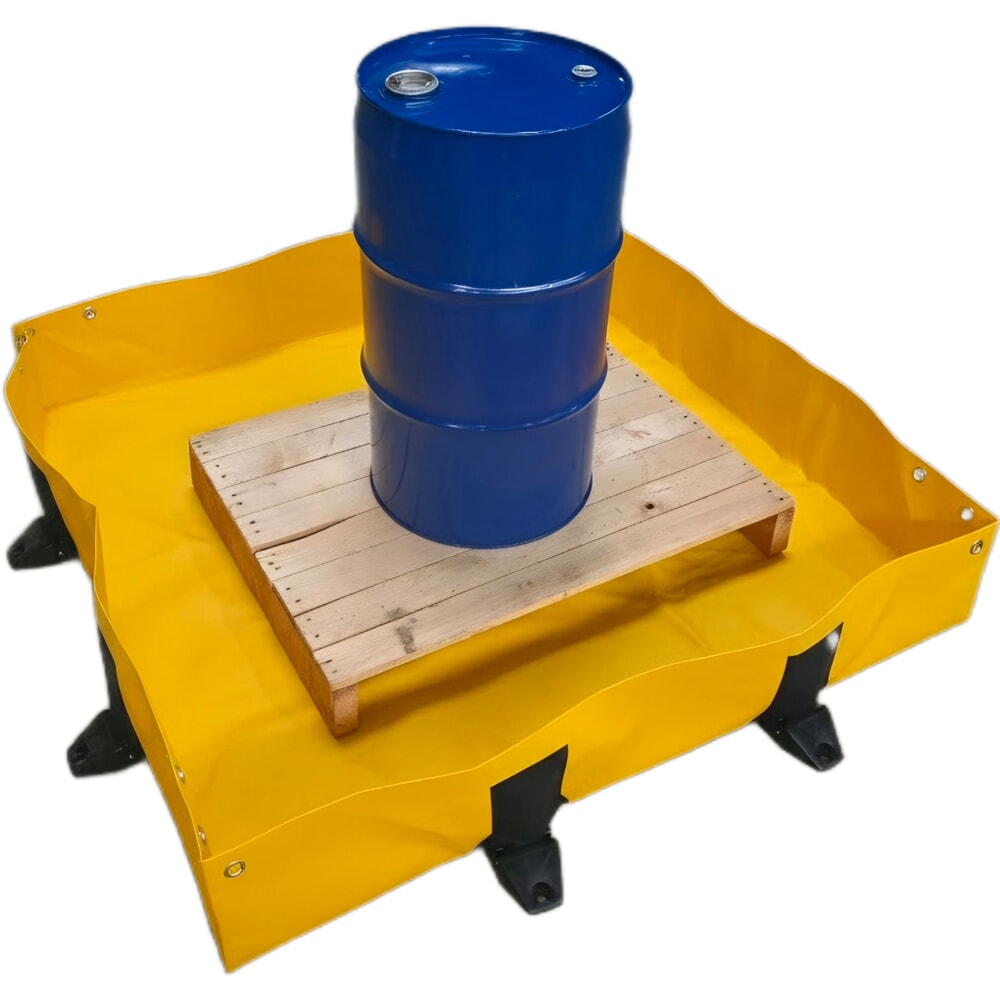 Imagen del producto: Steinbock® cubeta de retención plegable Light de PVC, HxAxF 203 x 1.200 x 1.200 mm, capacidad 299 l