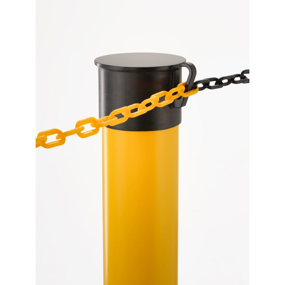 Número de imagen del producto 2: Tapa de plástico con gancho para Anrotec bolardo de protección antichoques con alarma de timbre