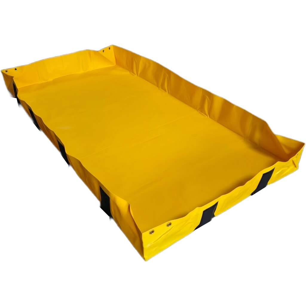 Número de imagen del producto 2: Steinbock® cubeta de retención plegable Light de PVC, HxAxF 203 x 1.200 x 2.400 mm, capacidad 602 l