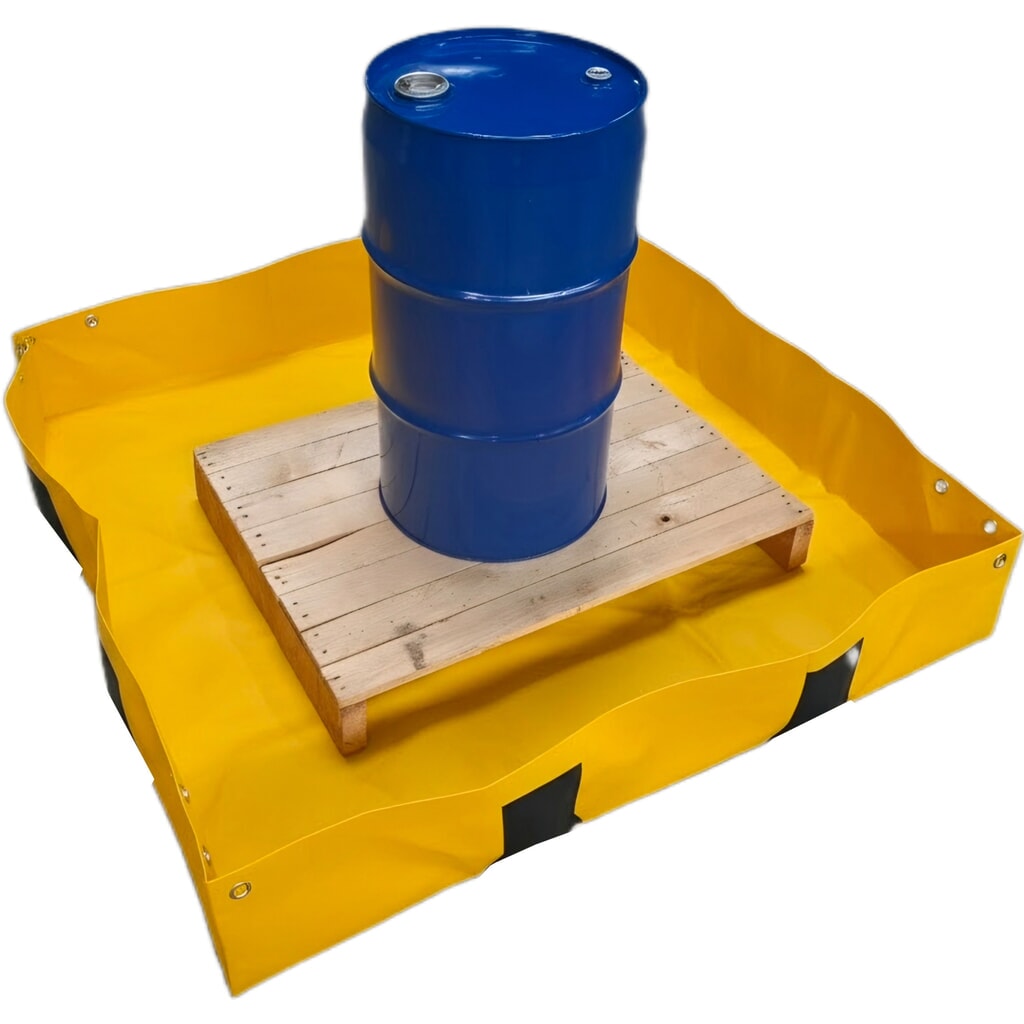 Imagen del producto: Steinbock® cubeta de retención plegable Light de PVC, HxAxF 203 x 1.200 x 1.200 mm, capacidad 299 l