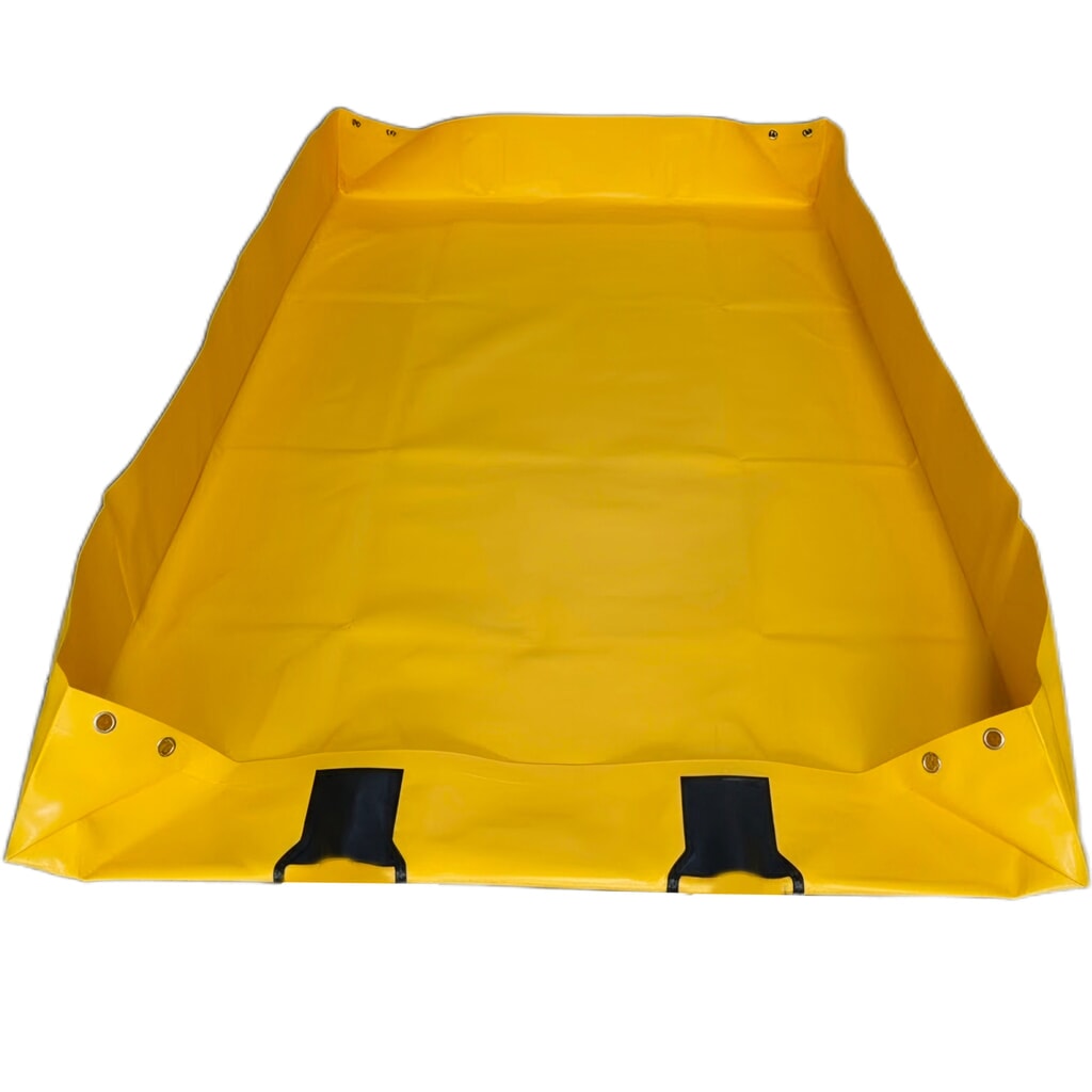 Steinbock® cubeta de retención plegable Light de PVC, HxAxF 203 x 1.200 x 2.400 mm, capacidad 602 l Número de imagen del producto 4: Steinbock® cubeta de retención plegable Light de PVC, HxAxF 203 x 1.200 x 2.400 mm, capacidad 602 l