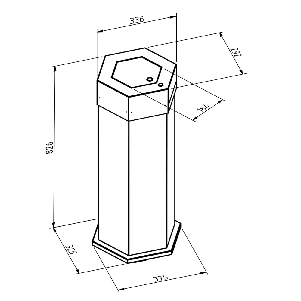 Número de imagen del producto 2: Capa de goma ranurada para el armario auxiliar de taller Stumpf®, A x F 500 x 500 mm