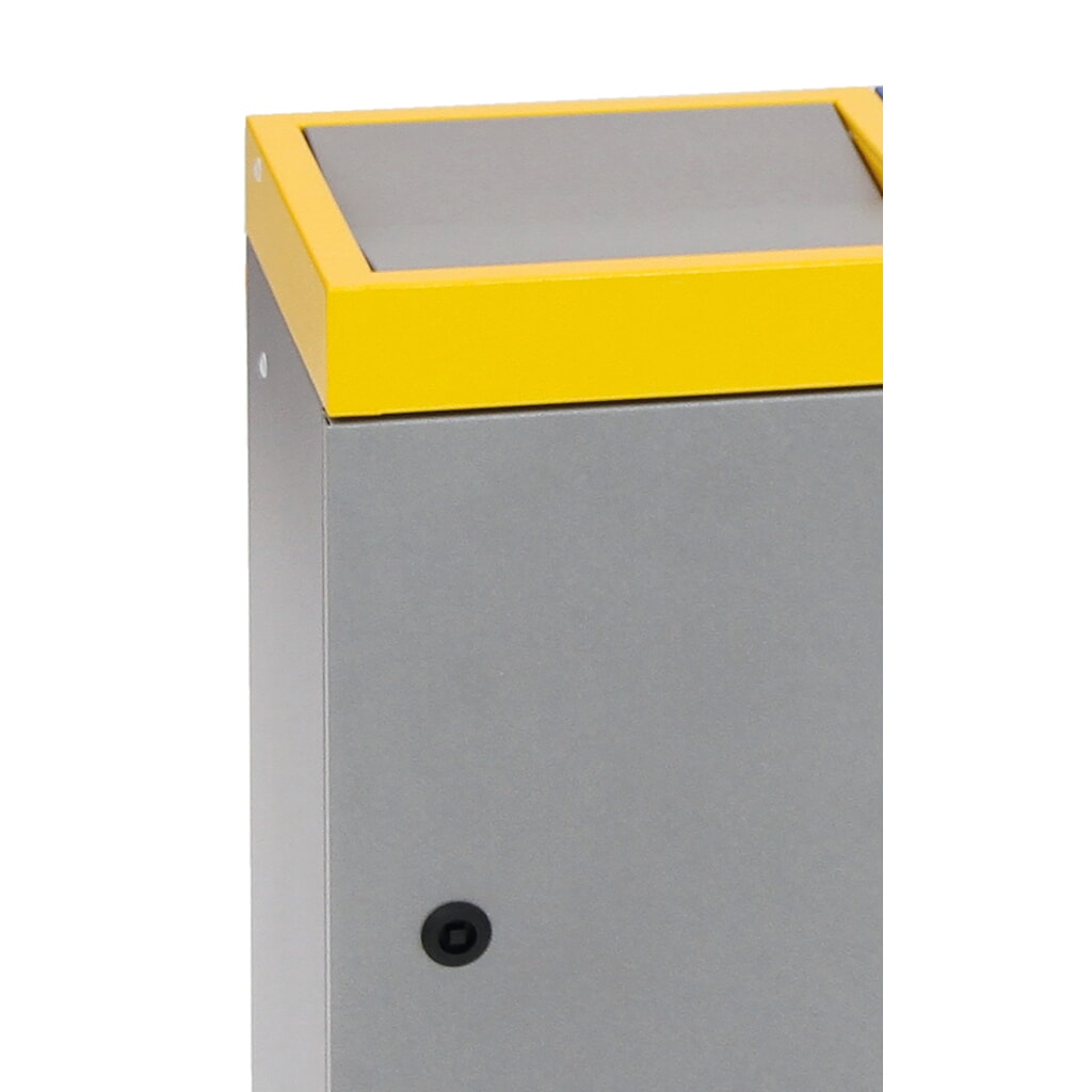 Contenedor de reciclaje stumpf®, 4x 30 litros, varios colores Número de imagen del producto 2: Contenedor de reciclaje stumpf®, 4x 30 litros, varios colores