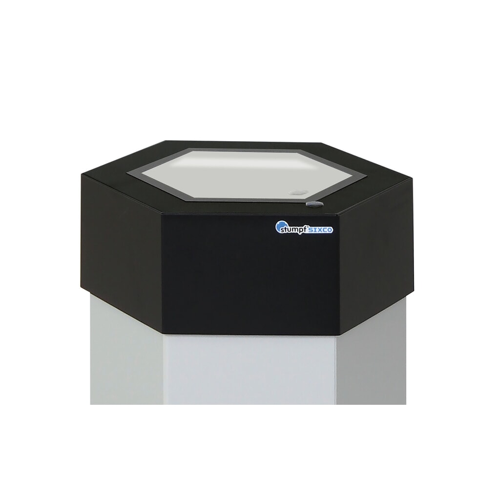 Número de imagen del producto 5: Cubo de residuos stumpf® Sixco 1 swing gris claro