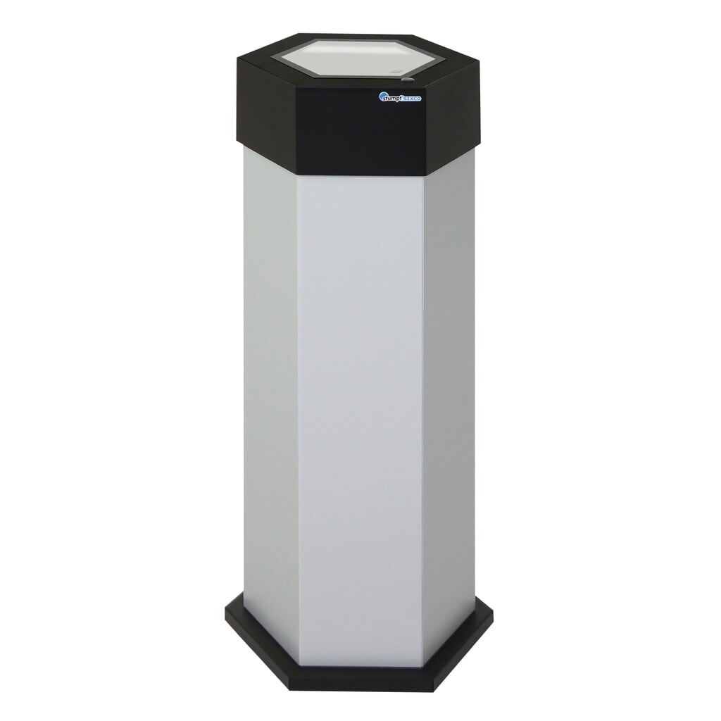 Número de imagen del producto 8: Cubo de residuos stumpf® Sixco 1 swing gris claro