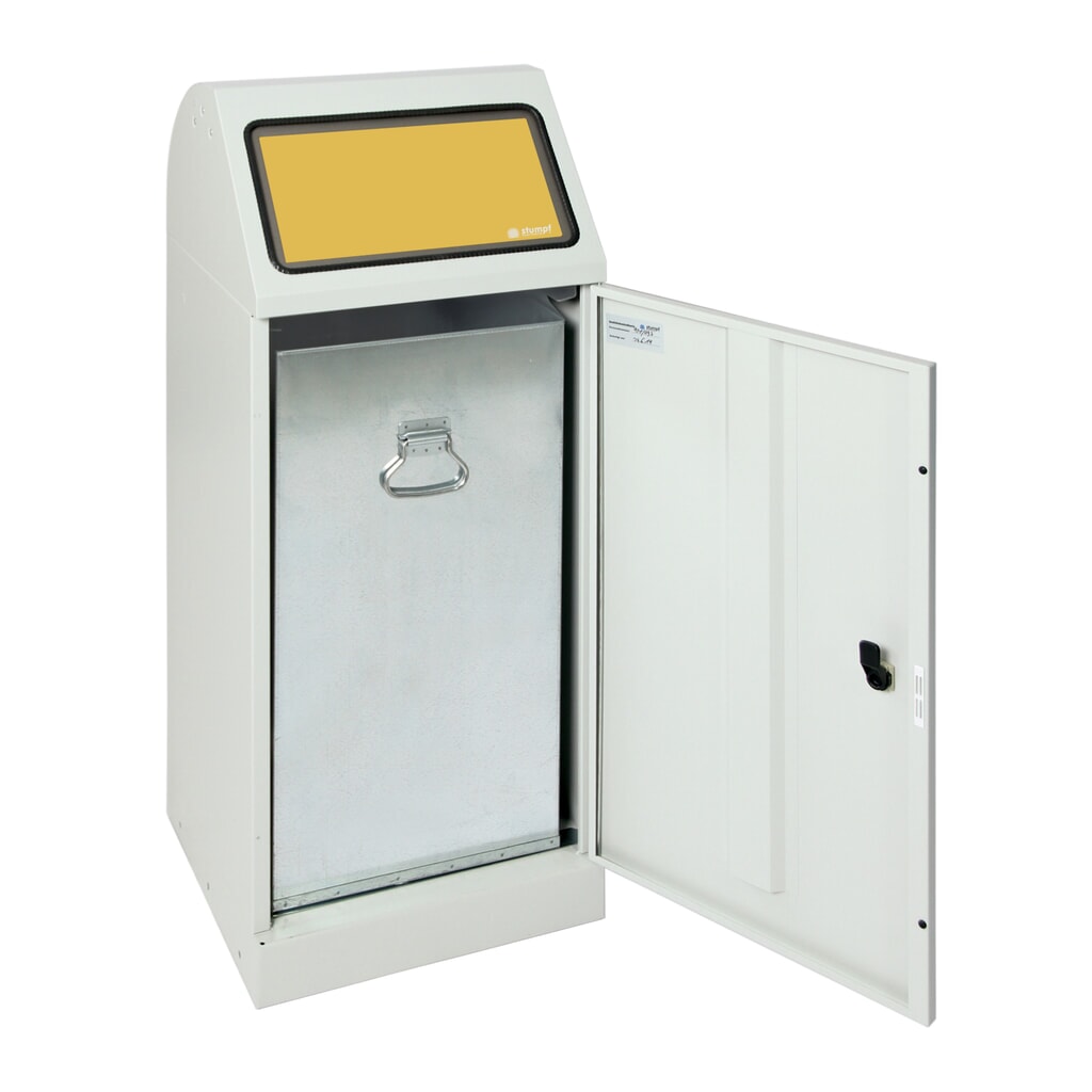 Número de imagen del producto 2: Contenedor de reciclaje Stumpf®, 70 litros, con puerta de una hoja y pieza interior