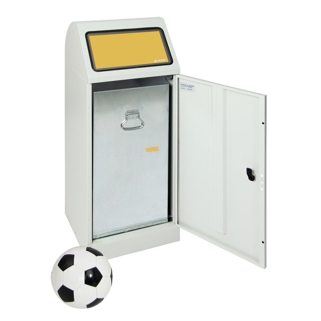 Número de imagen del producto 3: Contenedor de reciclaje Stumpf®, 70 litros, con puerta de una hoja y pieza interior