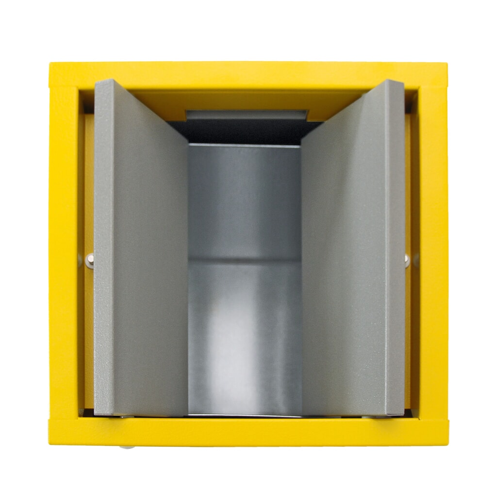 Contenedor de reciclaje stumpf®, 1x 30 litros, tapa amarilla Número de imagen del producto 7: Contenedor de reciclaje stumpf®, 1x 30 litros, tapa amarilla