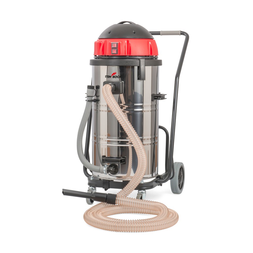 Imagen del producto: Aspirador de viruta Steinbock® INOX, bastidor inclinable, 2.160 W, 73 l