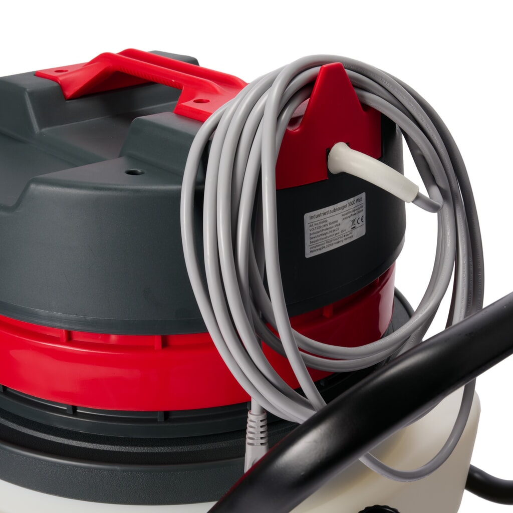 Aspirador industrial BASIC, bastidor inclinable, mojado + seco, 3.000 W, 90 l Número de imagen del producto 7: Aspirador industrial BASIC, bastidor inclinable, mojado + seco, 3.000 W, 90 l