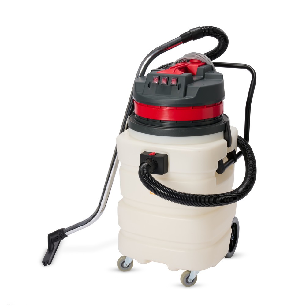 Imagen del producto: Aspirador industrial BASIC, bastidor inclinable, mojado + seco, 3.000 W, 90 l