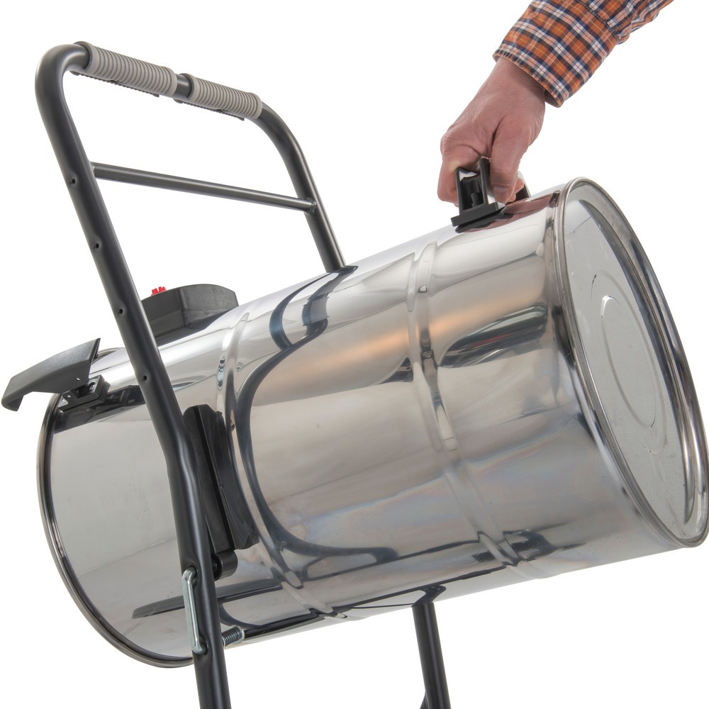 Número de imagen del producto 10: Aspirador para seco y para mojado Steinbock® INOX, bastidor inclinable, 1.400 W, 40 l